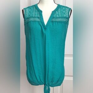 Zac & Rachel gauze sleeveless top